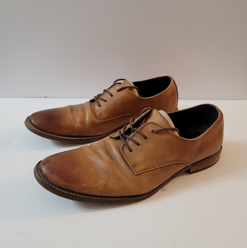 IRAIL Dress Shoe Brown Leather Upper Men's Size 46M - ( US 12 )